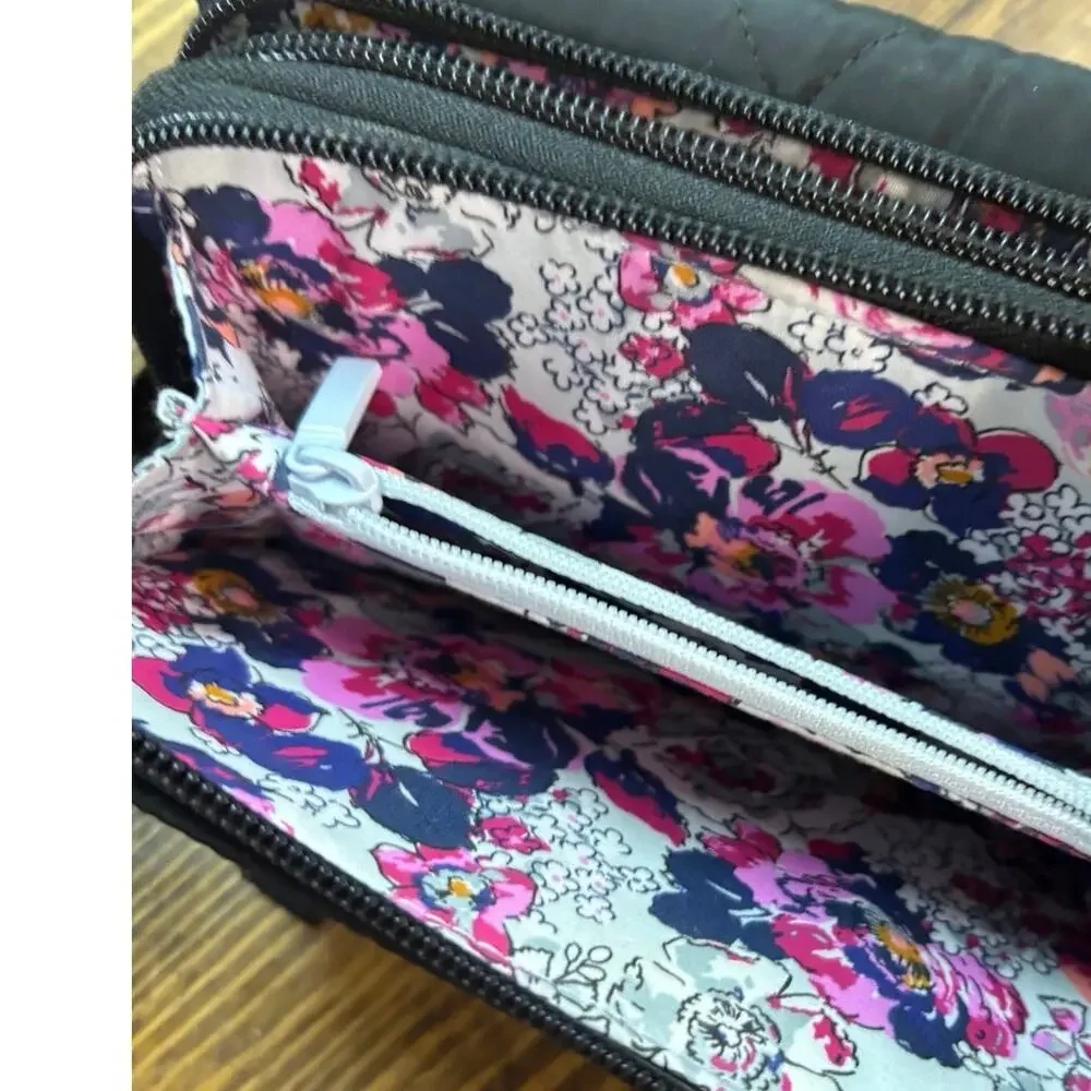 Vera Bradley Black Wallet - Picture 7 of 8